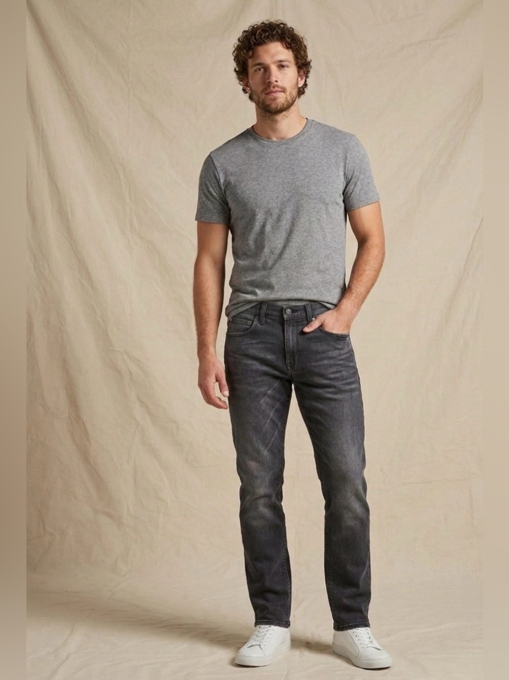 Lee Slim 30x32 Straight Leg Black Wash Jeans Extreme Motion